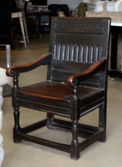 English Oak Jacobean Chair